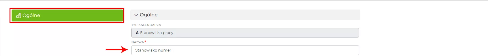 Dodanie stanowiska pracy