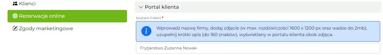 Wybór branży